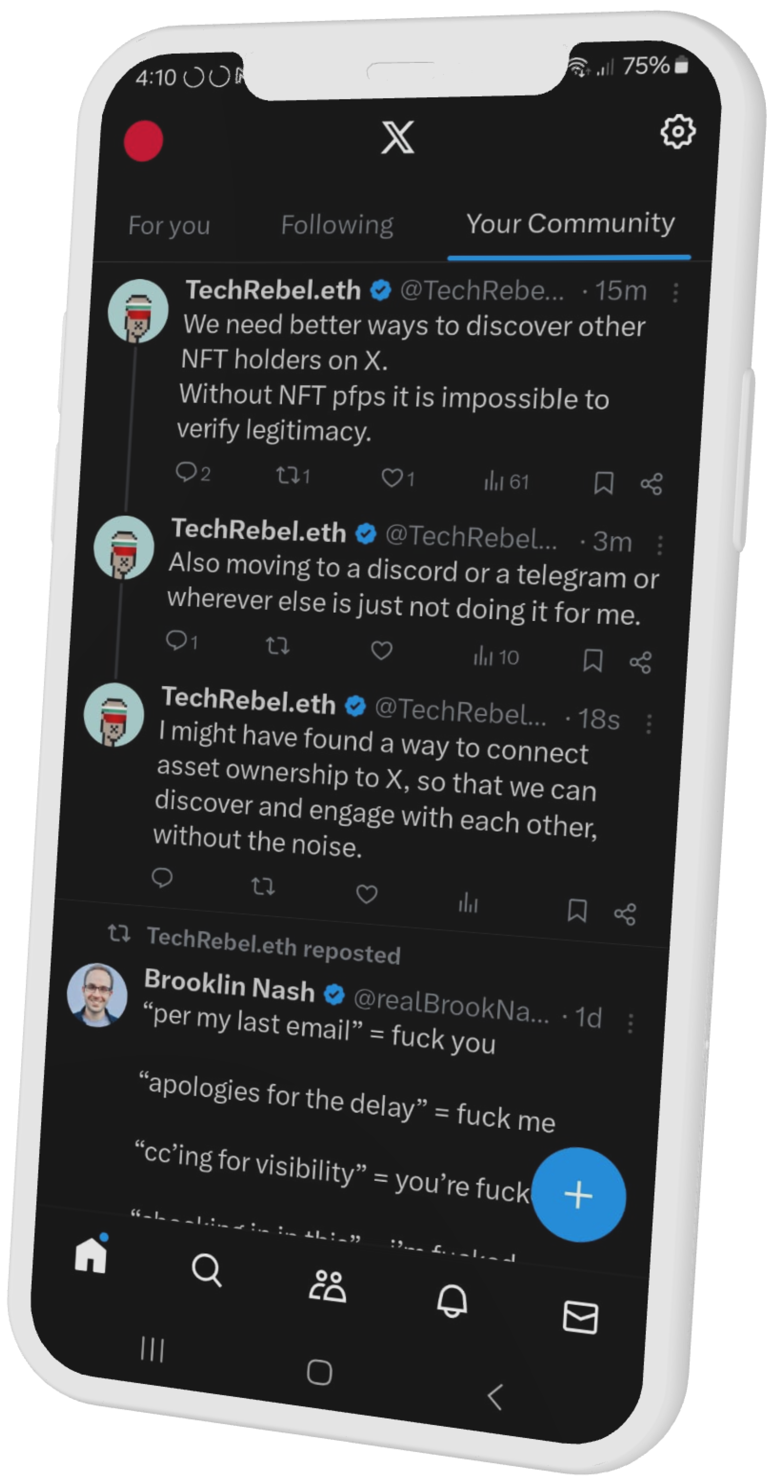 Twitter List Example